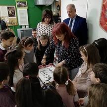 Κοπή πρωτοχρονιάτικης πίτας